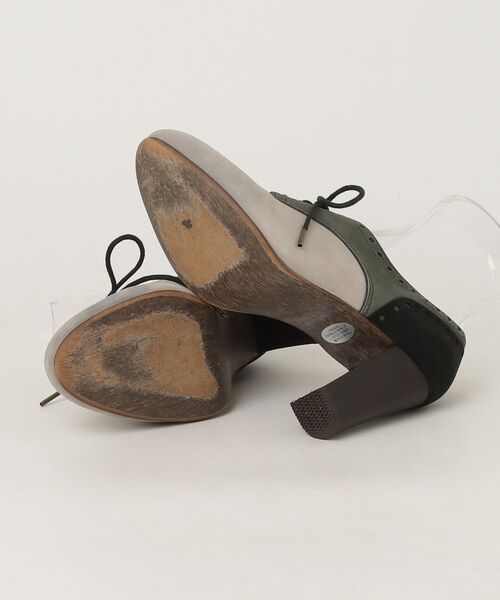 「NUMBER TWENTY-ONE」 シューズ「Salondebruggeコラボ」 22.5cm グレー レディース_画像3