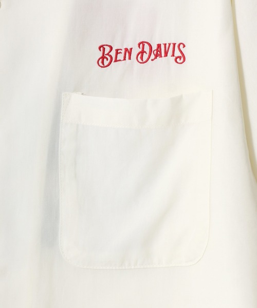 「BEN DAVIS」 半袖シャツ L ブラック メンズ_画像5