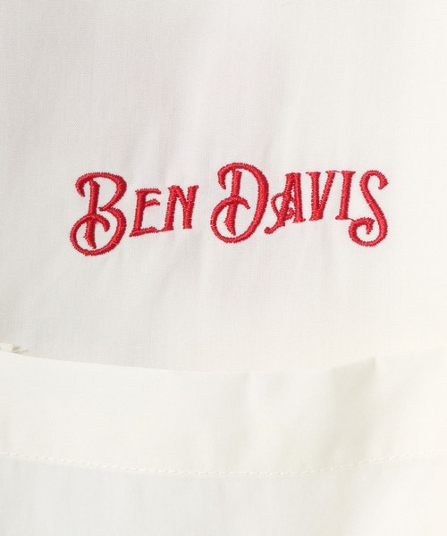 「BEN DAVIS」 半袖シャツ L ブラック メンズ_画像6