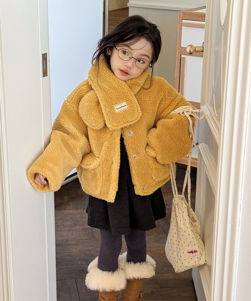 aimoha（アイモハ） ブルゾン アウター 「aimoha-KIDS-」キッズ ふわ