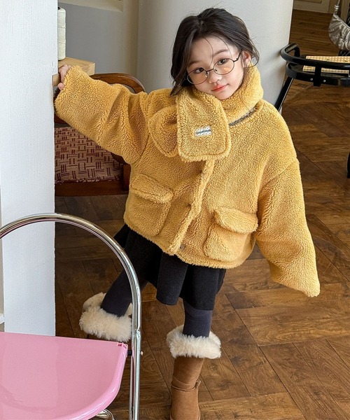 aimoha（アイモハ） ブルゾン アウター 「aimoha-KIDS-」キッズ ふわ