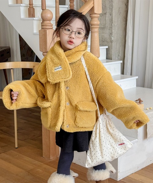 aimoha(アイモハ) ブルゾン アウター 「aimoha-KIDS-」キッズ ふわ aimoha(アイモハ) ブルゾン アウター 「aimoha-KIDS-」キッズ ふわ