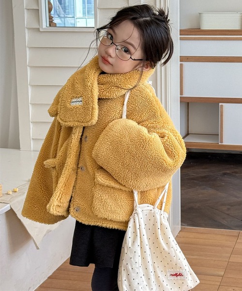 aimoha（アイモハ） ブルゾン アウター 「aimoha-KIDS-」キッズ ふわ