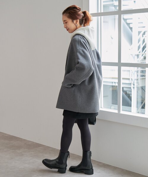 [美品] 24AW スピックアンドスパン ジャケット 31900円 グレー 36 美品] 24AW スピックアンドスパン ジャケット 31900円 グレー 36