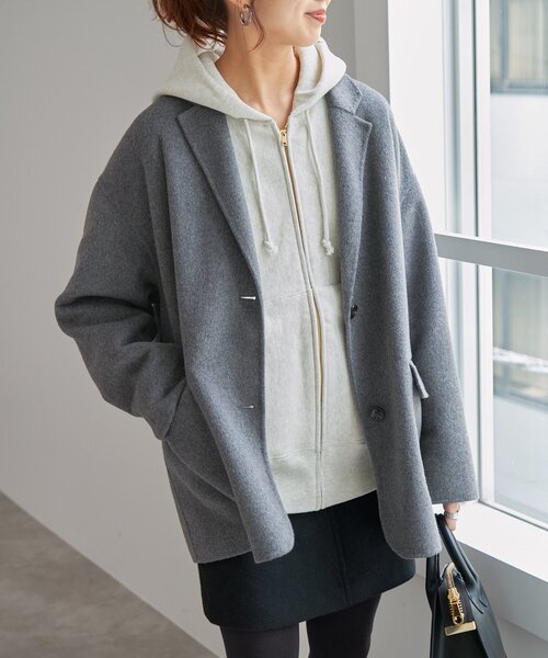 新品✨Spick & Spanソフトコーデュロイコンビネゾン　グレー 36サイズ 新品✨Spick & Spanソフトコーデュロイコンビネゾン グレー 36サイズ