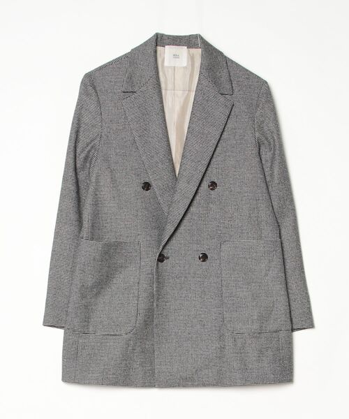 IENA LA BOUCLE（イエナラブークル） テーラードジャケット 38 グレー