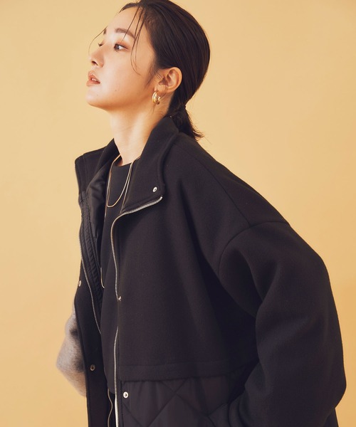 「Shelly island」 コート M ブラック レディース_画像5