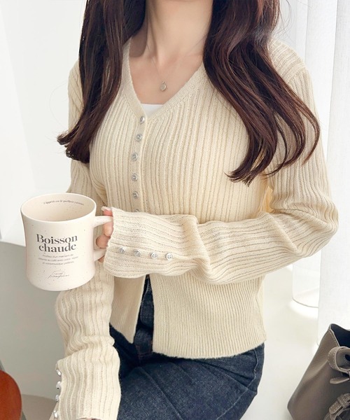 「mily bilet」 長袖ニット X-LARGE グレー レディース_画像5