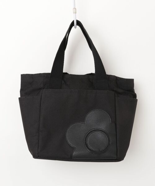 MARY QUANT　マリークワント　バッグ　ハンドバッグ　花　ブラック　黒 MARY QUANT（マリークヮント） ハンドバッグ FREE ブラック レディース
