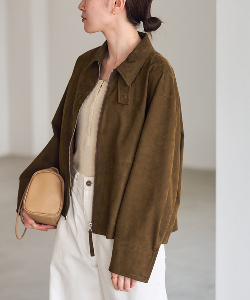 FRAMeWORK フェイクスエードブルゾン ≪WEB限定 / 追加予約≫フェイクスエードブルゾン（その他ブルゾン