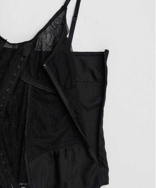 キャミソール 「Pre-Order」ランジェリーコラージュトップ / Lingerie Collage Topの画像