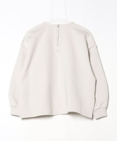 「23区」 長袖カットソー 38 ベージュ レディース_画像2