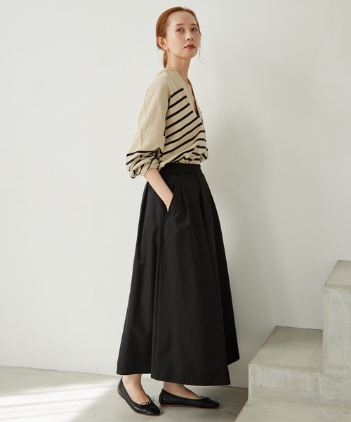 「SLOBE IENA」 フレアスカート 36 ブラック系その他 レディース_画像4