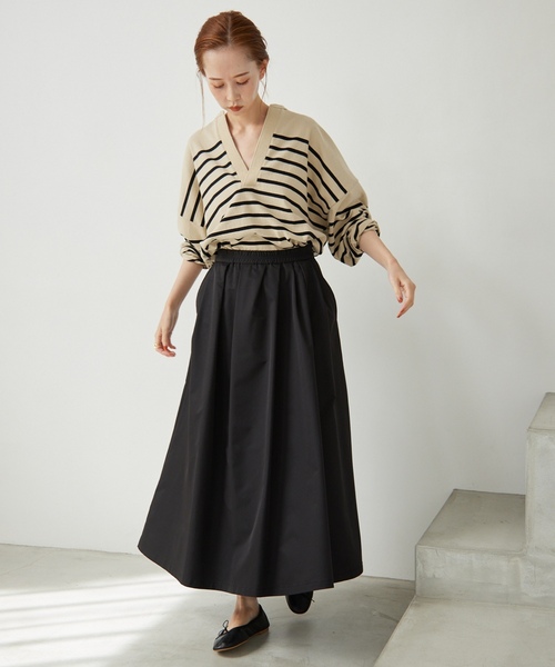 「SLOBE IENA」 フレアスカート 36 ブラック系その他 レディース_画像5