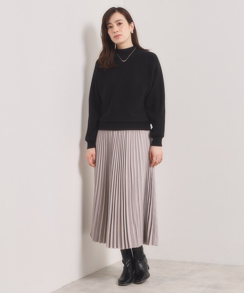 momentel モーメンテル ニット トップス ITS'DEMO（イッツデモ） ニット セーター 「手洗い可」リブドルマン