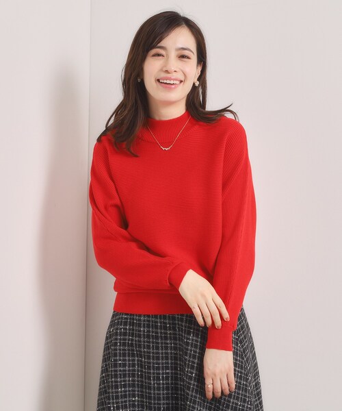 ITS'DEMO（イッツデモ） ニット セーター 「手洗い可」リブドルマン