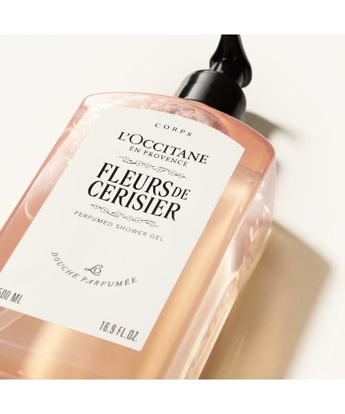 新品ロクシタン チェリーブロッサム ボディ&ハンド シャワージェル オイルセラム L'OCCITANE（ロクシタン） ボディソープ フルールドスリジエサクラ