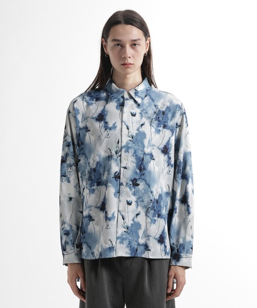 HARE（ハレ） シャツ アートフラワーガラシャツ(HARE) メンズ