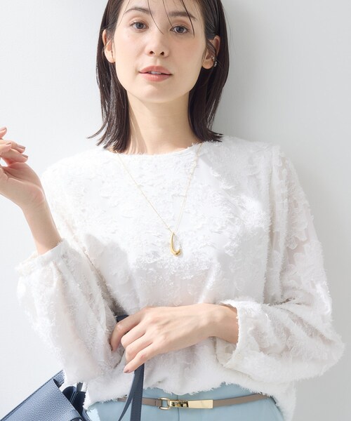 INDIVI（インディヴィ） ブラウス シャツ 入学式 卒業式 「華やか