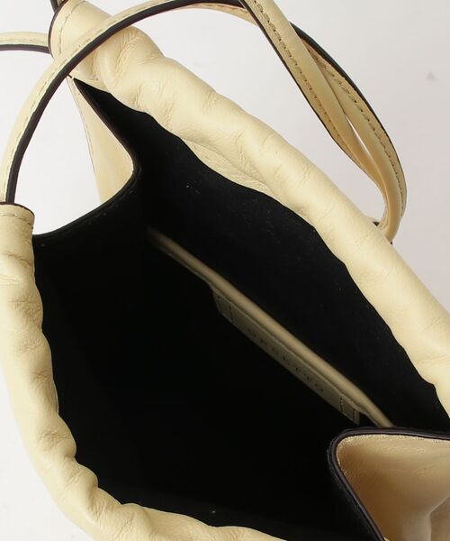 「ORSETTO」 ショルダーバッグ - イエロー レディース_画像4