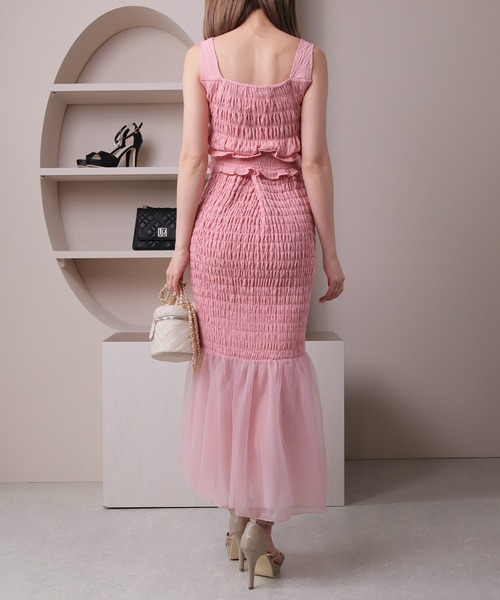 LIP SERVICE（リップサービス） セットアップ FREE グレー レディース