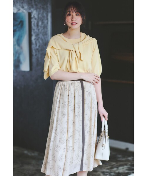 「ANY SIS」 長袖ニット 2 ブラック レディース_画像2