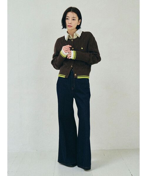 〈POLO BCSコラボ〉ケーブルラインカーデプルオーバー(値下げ不可) POLO BCS（ポロ・ビーシーエス） ワンピース 「POLO BCSコラボ