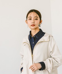 「GLOBAL WORK」 マウンテンパーカー LARGE ネイビー レディースの画像6