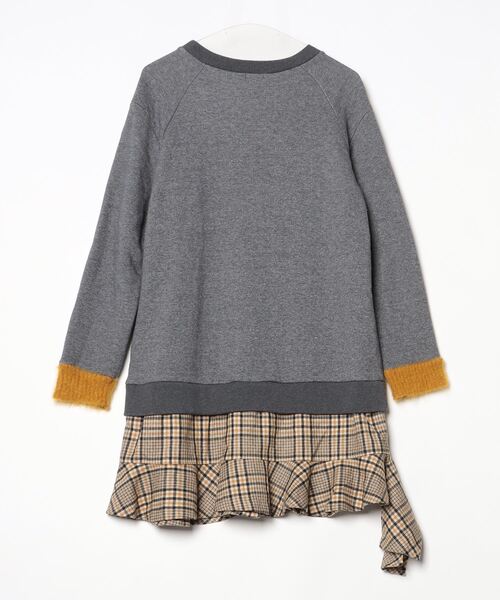 SueUNDERCOVER 「SueUNDERCOVER」 ドッキングワンピース 2 グレー