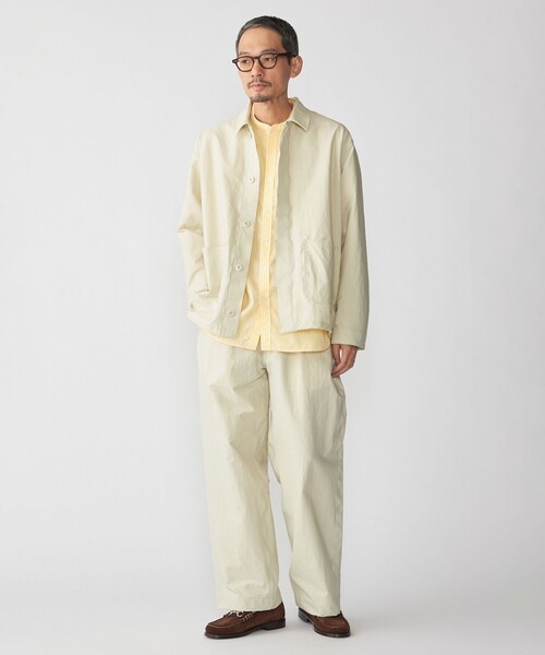 SHIPS（シップス） ワイドパンツ パンツ SHIPS: AUTHENTIC ナイロン