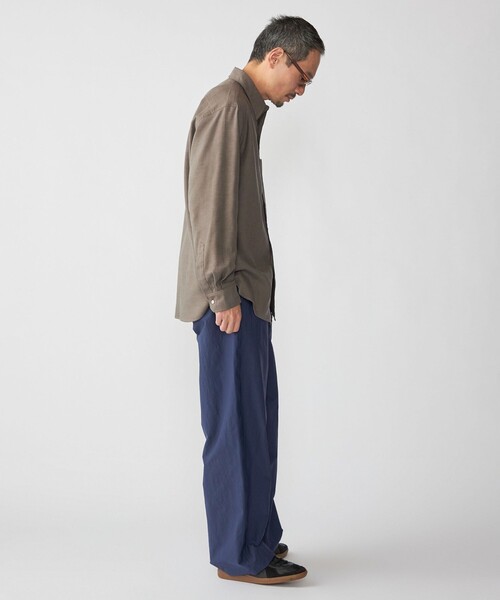 SHIPS（シップス） ワイドパンツ パンツ SHIPS: AUTHENTIC ナイロン