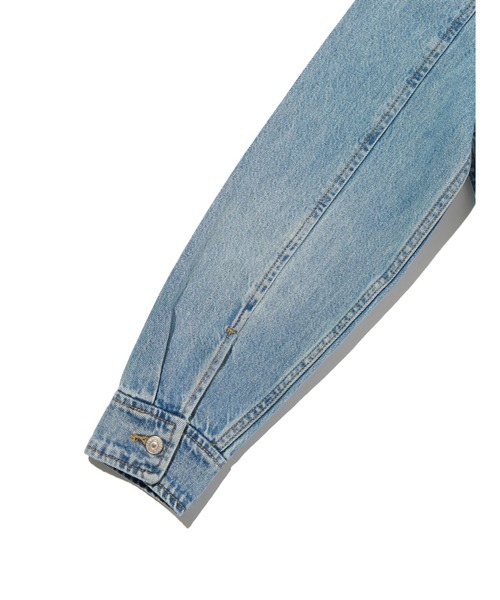 シャツワンピース Levi's/リーバイス Aラインデニムウエスタンドレスの画像