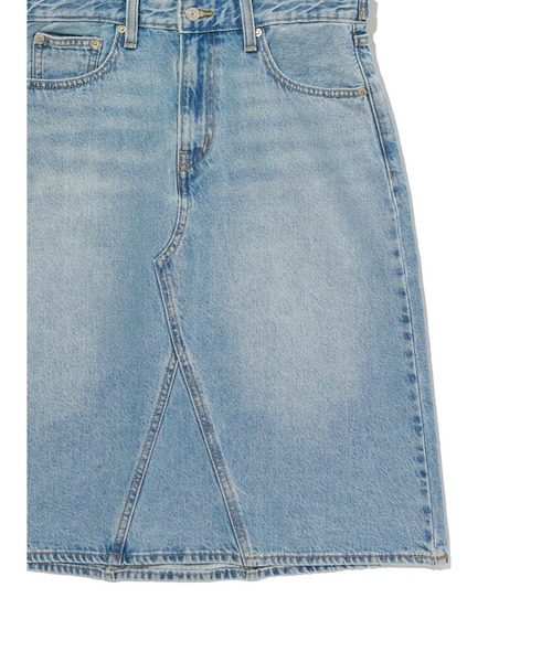 シャツワンピース Levi's/リーバイス Aラインデニムウエスタンドレスの画像