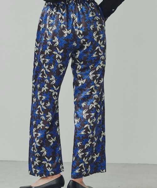 「ROSE BUD」 パンツ ONE SIZE ブラック レディース_画像3