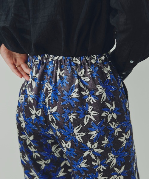 「ROSE BUD」 パンツ ONE SIZE ブラック レディース_画像7