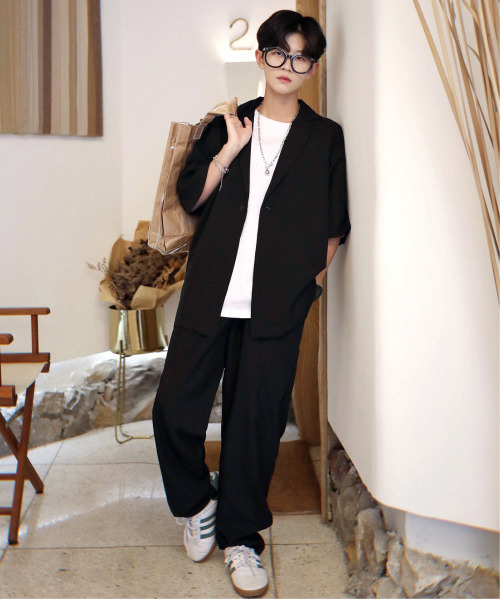 「neos」 「Dal Fellow」セットアップ LARGE ベージュ メンズ_画像2