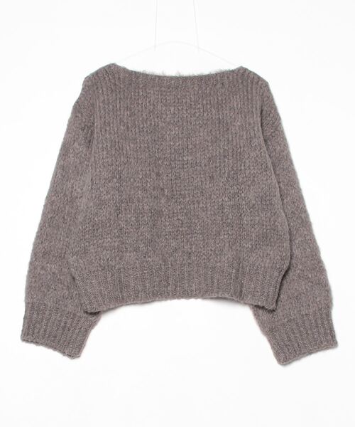 「TRICOTS JEAN MARC」 長袖ニット - グレー レディース_画像2