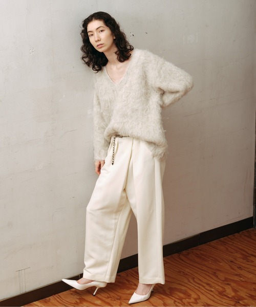 「GALLARDAGALANTE」 長袖ニット FREE ブラウン レディース_画像3