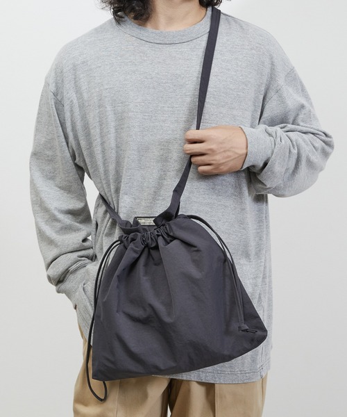 「SLOW」 ショルダーバッグ FREE グレー メンズ_画像3