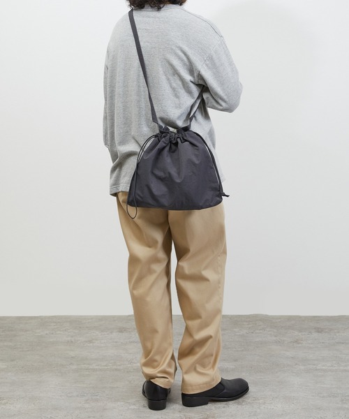 「SLOW」 ショルダーバッグ FREE グレー メンズ_画像5