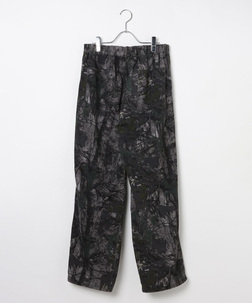 ふっふ出品　7/7 BAYFLOW（ベイフロー） パンツ リーフカモ柄パラシュートパンツ メンズ