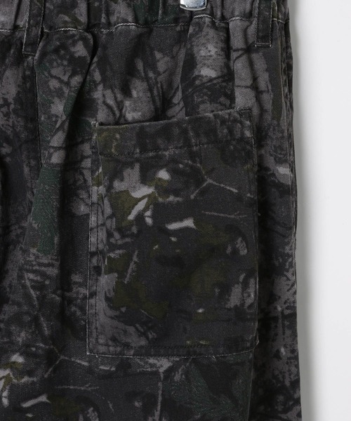 BAYFLOW（ベイフロー） パンツ リーフカモ柄パラシュートパンツ メンズ
