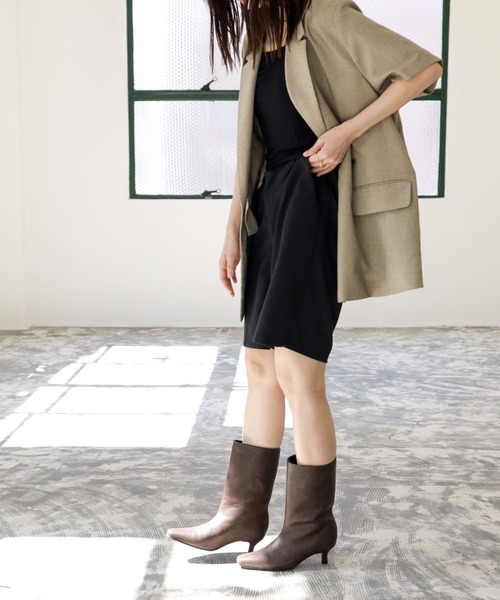 「SESTO」 ブーツ 3L ブラック系その他 レディース_画像7