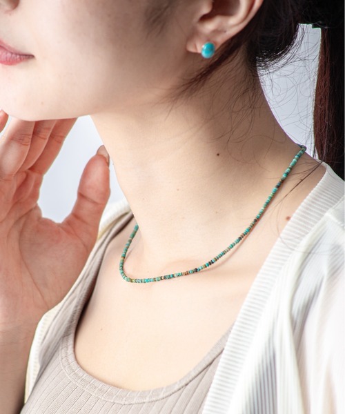 Harpo（アルポ） ネックレス シルバー ネックレス ターコイズ NECKLACE