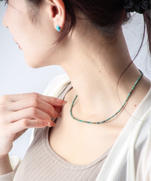 Harpo（アルポ） ネックレス シルバー ネックレス ターコイズ NECKLACE