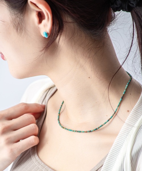 Harpo（アルポ） ネックレス シルバー ネックレス ターコイズ NECKLACE