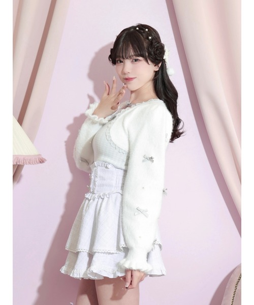 NOEMIE（ノエミー） ニット セーター メニーリボンシャギーレイヤード