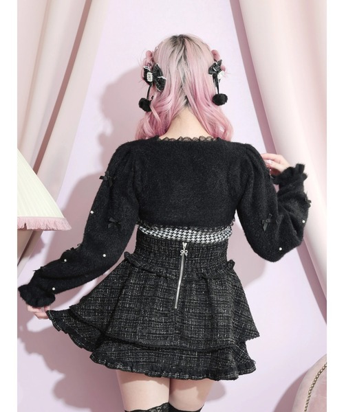NOEMIE（ノエミー） ニット セーター メニーリボンシャギーレイヤード