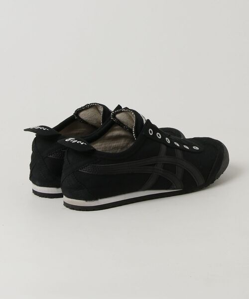 Onitsuka Tiger」 ローカットスニーカー 24 ブラック×ブラック 