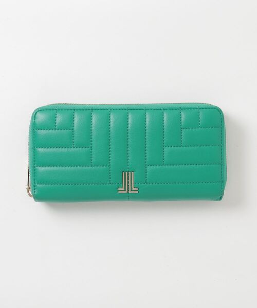 LANVIN on blue 財布 LANVIN en Bleu ランバンオンブルー スタンパ ラウンドファスナー長